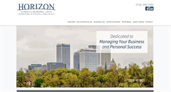 Desktop Screenshot of horizonattorney.com